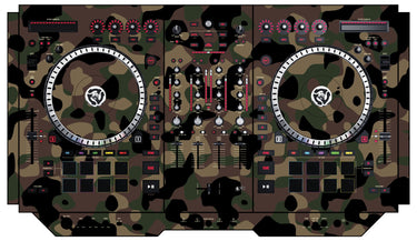 Numark NS 7 II Skin Camo Woodland